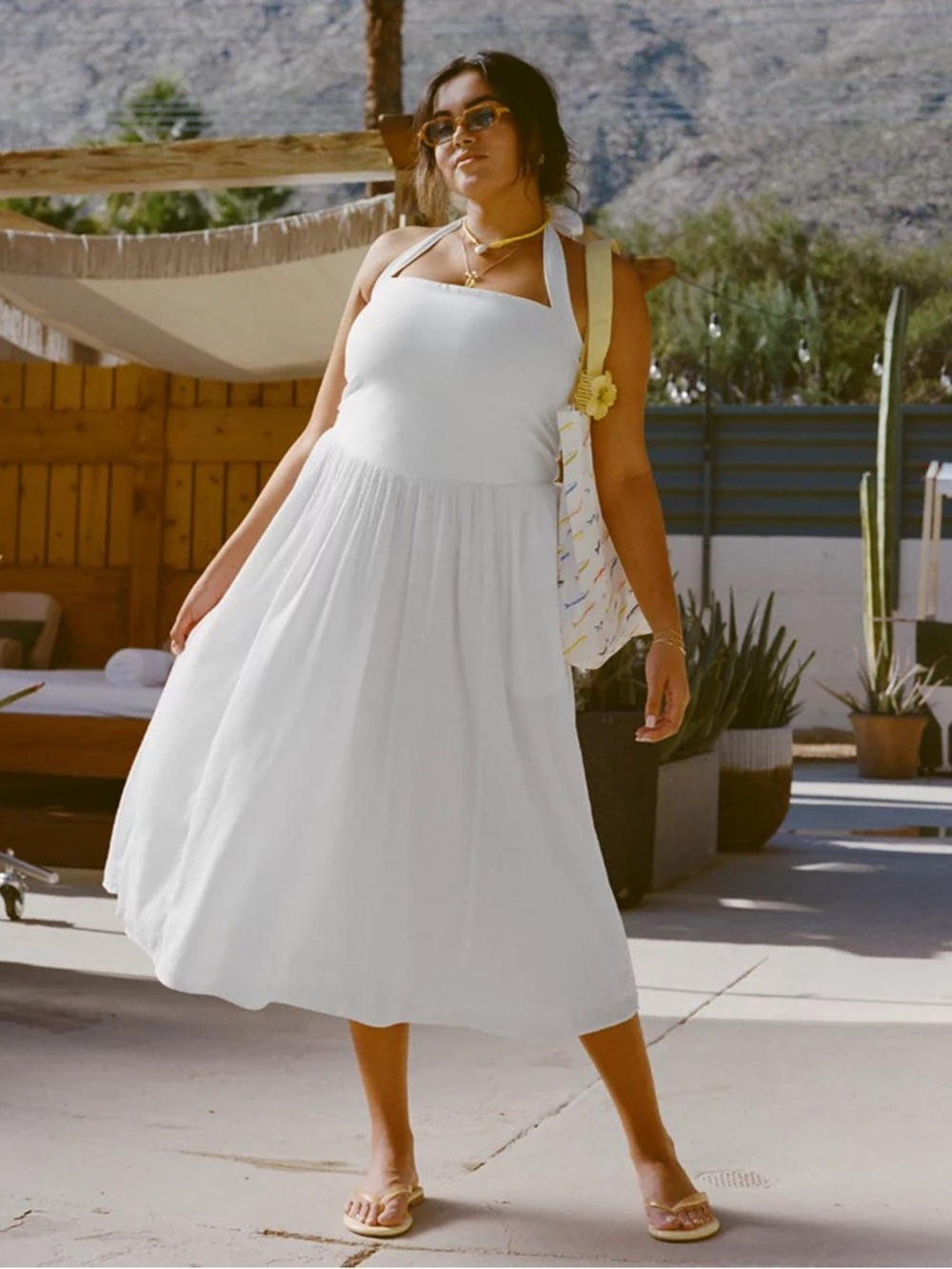 Aerie at the Barre Halter Dress
